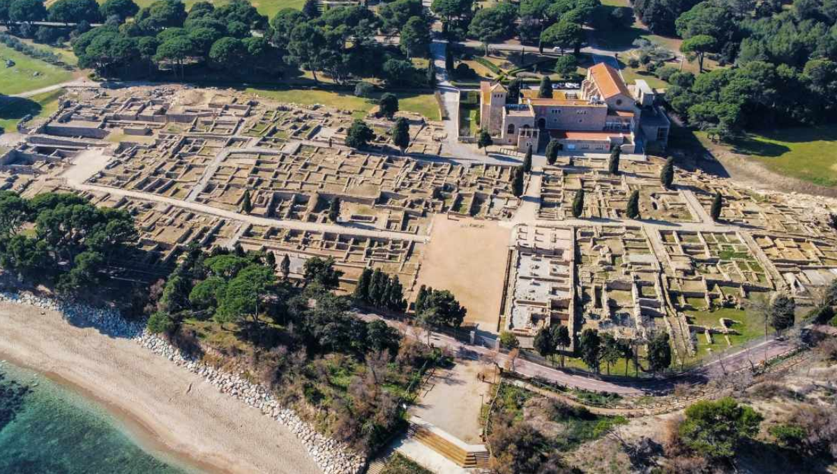 El altar, ubicado en la antigua ciudad de Empúries, estaría dedicado a la diosa Deméter. Foto: Especial