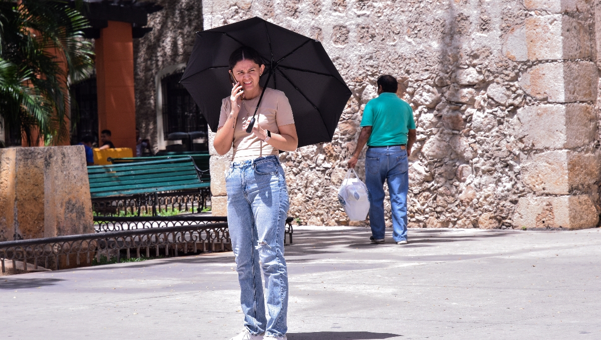 Las temperaturas calurosas continuarán en la Península de Yucatán Las temperaturas calurosas continuarán en la Península de Yucatán