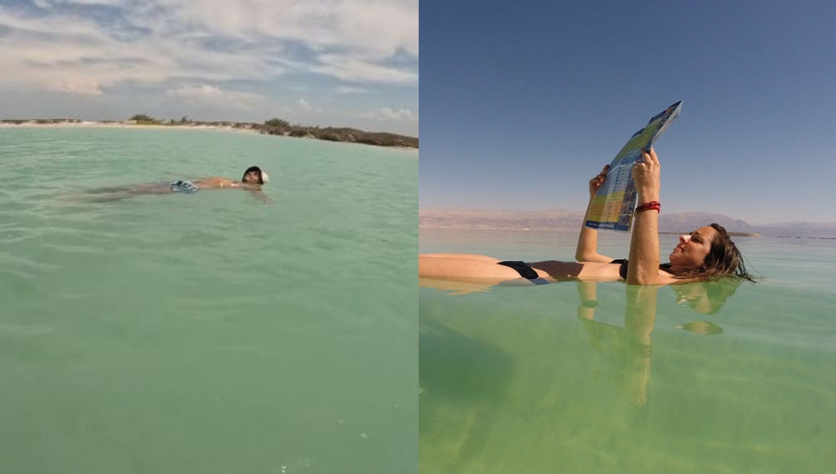 El Mar Muerto se ubica en Las Coloradas en Yucatán El Mar Muerto se ubica en Las Coloradas en Yucatán