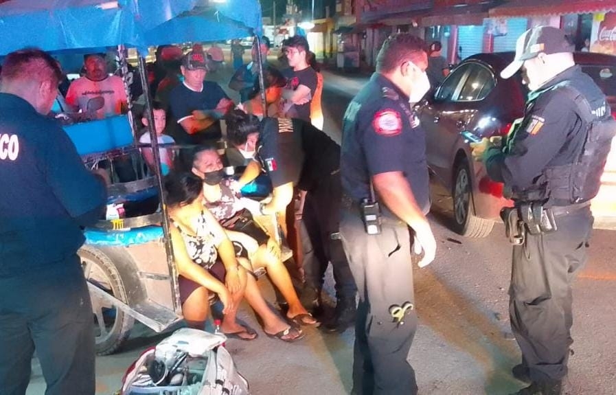 El conductor se pasó el alto, lo que provocó el accidente El conductor se pasó el alto, lo que provocó el accidente