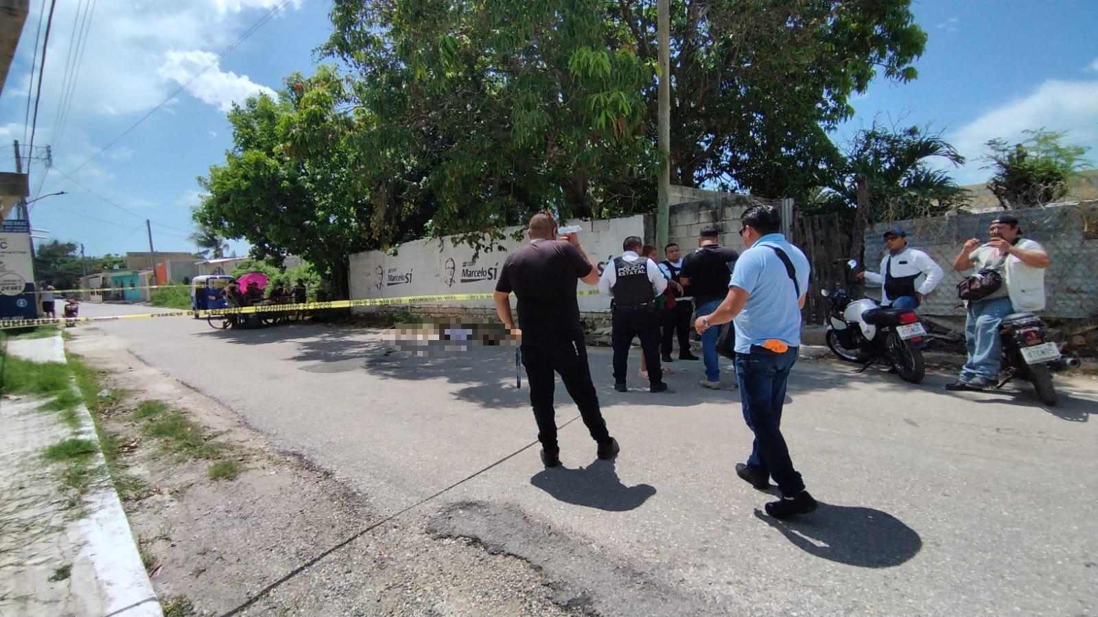 El cuerpo lo encontraron vecinos de la zona El cuerpo lo encontraron vecinos de la zona