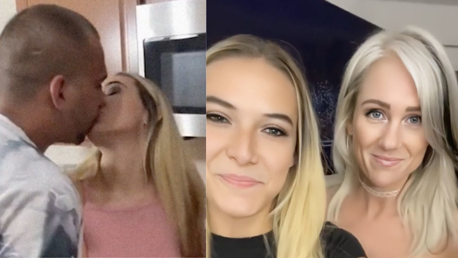 Joven comparte pareja con su hermana y su mamá Joven comparte pareja con su hermana y su mamá