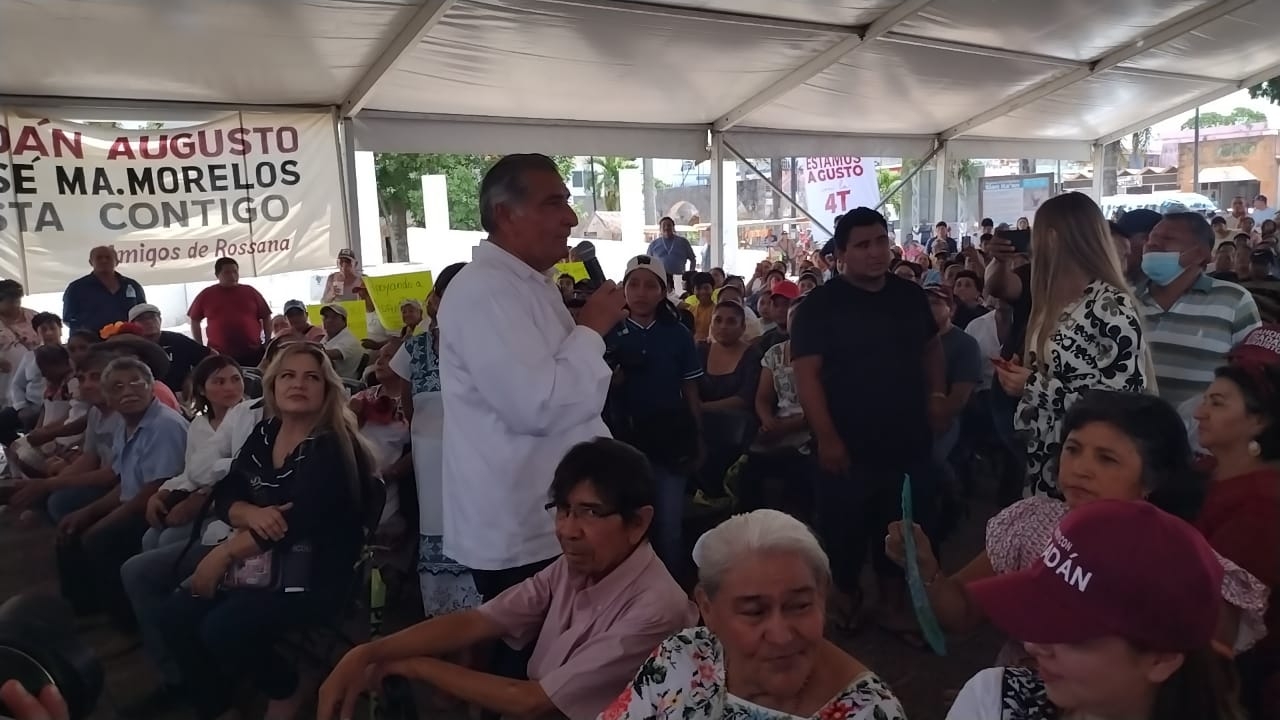 Adán López se compromete a seguir impulsando los programas y proyectos que vienen beneficiando a la población