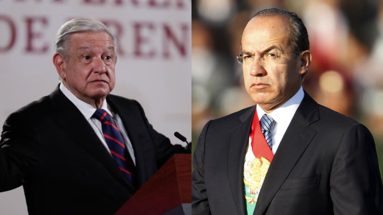 Presidente AMLO habla de Felipe Calderón