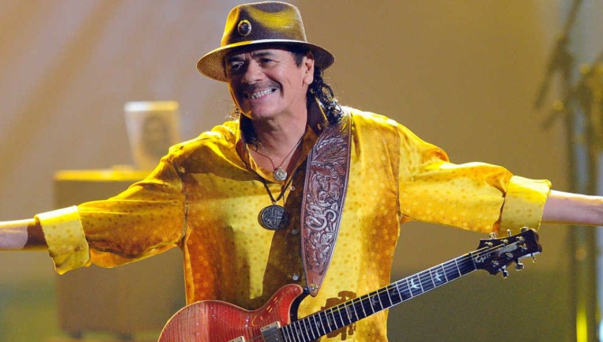 El primer instrumento de Carlos Santana fue un violín El primer instrumento de Carlos Santana fue un violín