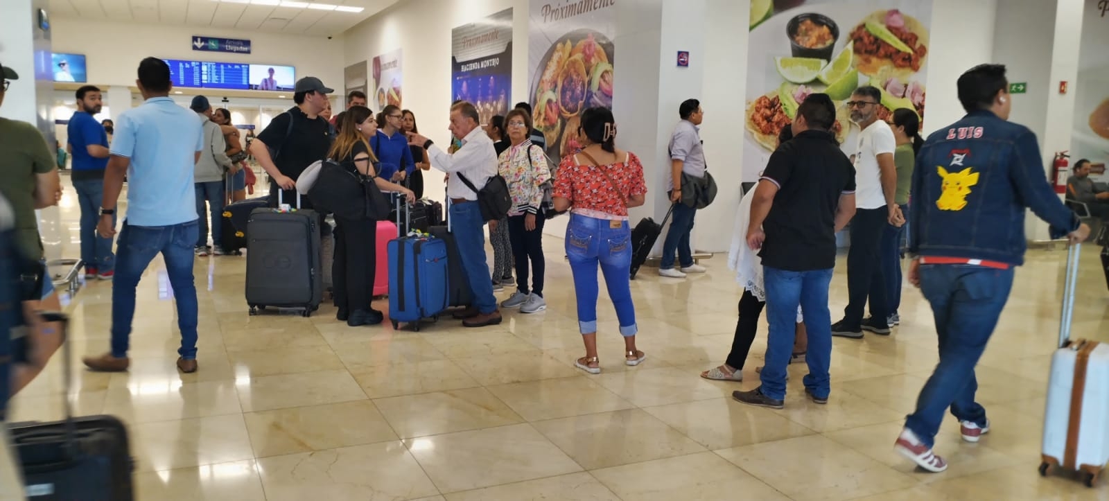 La movilidad ha aumentado en el aeropuerto de Mérida por las vacaciones de Verano