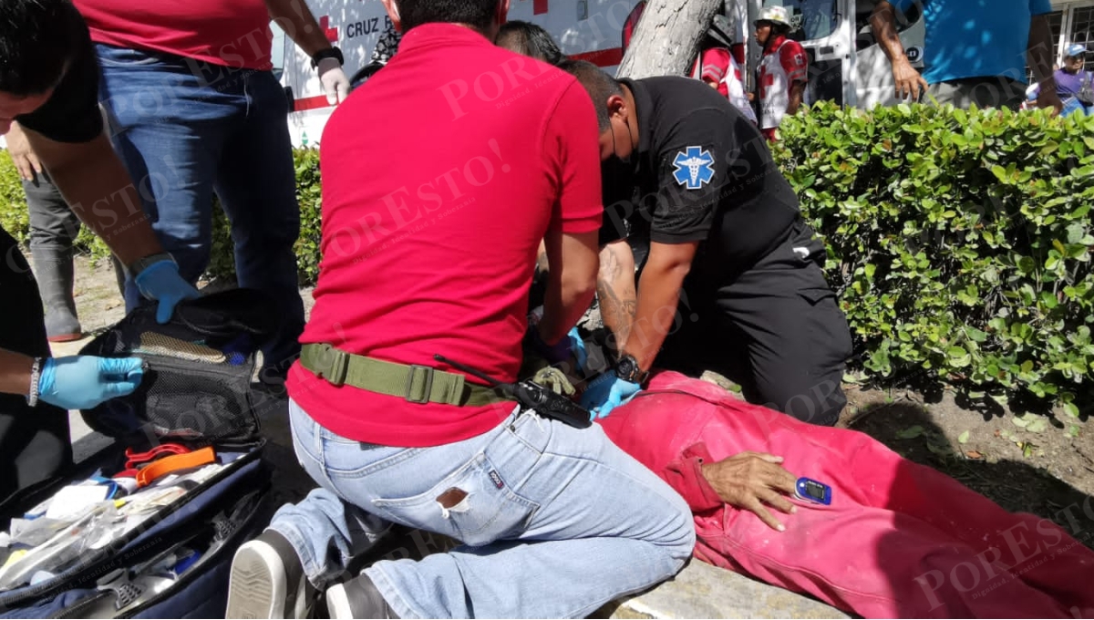 Un hombre identificado como Ruiz Cornelio Rafael Ángel, de 57 años de edad