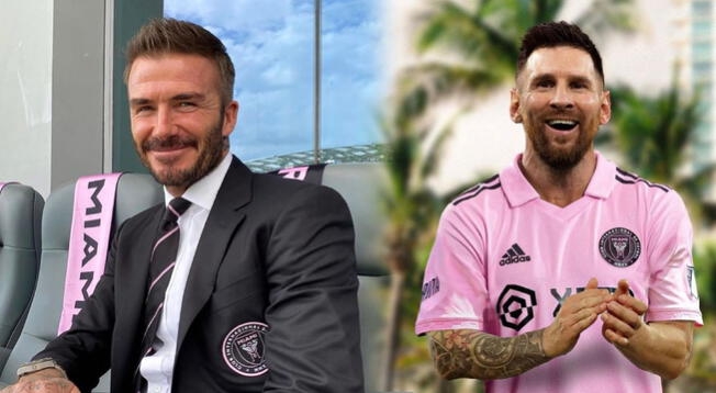 ckham llora tras el golazo de Messi en su debut con el Inter de Miami