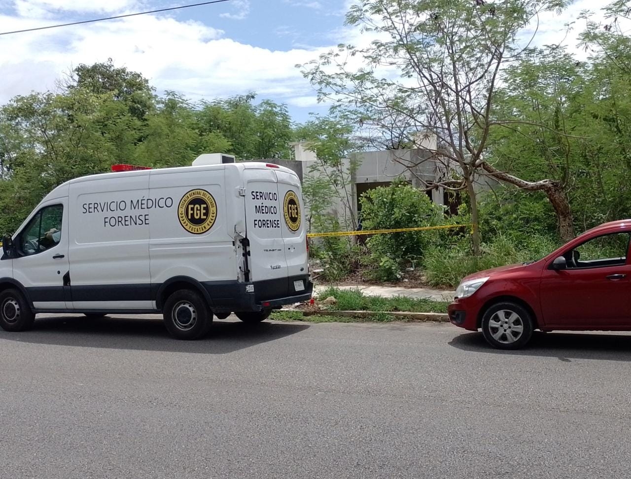 El cuerpo estaba en una casa abandonada El cuerpo estaba en una casa abandonada