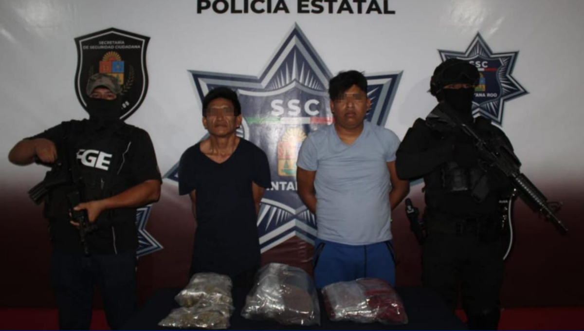 Los hombres estarán detenidos hasta descartar que sean parte de un grupo criminal