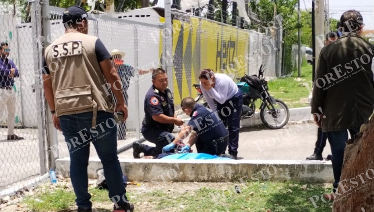 El motociclista perdió la vida de forma instantánea