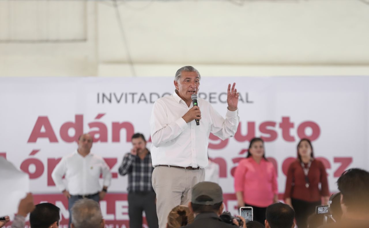 Son tres reuniones que tendrá Adán Augusto López en Campeche