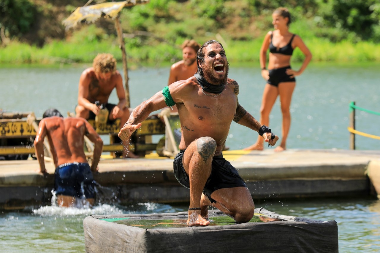 Lucha por el tótem de la inmunidad grupal en Survivor México