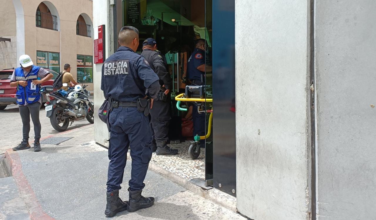 El turista fue trasladado a un hospital de la colonia Pensiones de Mérida El turista fue trasladado a un hospital de la colonia Pensiones de Mérida