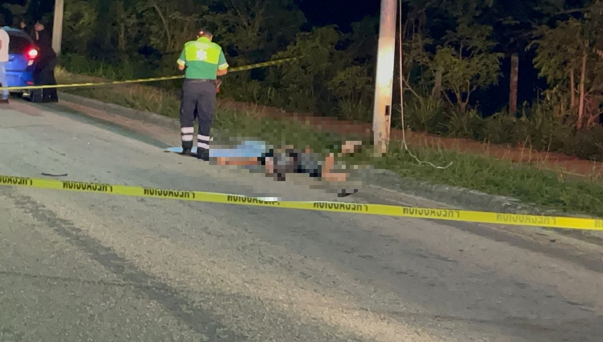 El hombre iba con una persona más pero se dio a la fuga