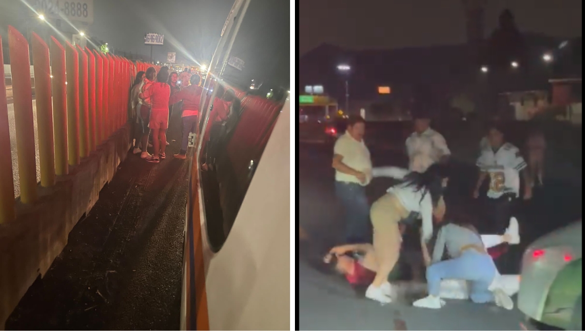 Fueron alrededor de 10 personas las que involucraron en la pelea