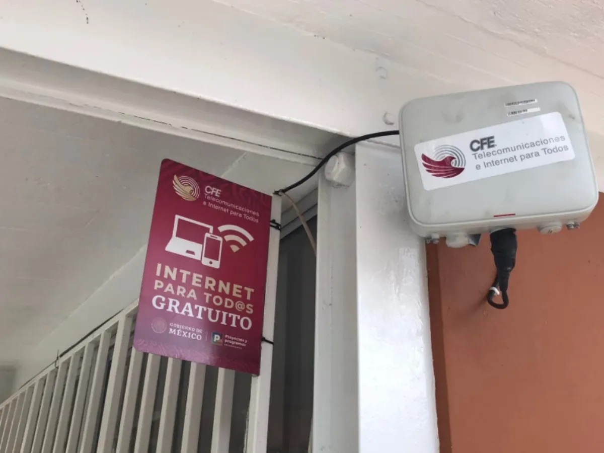 Internet gratuito de la CFE