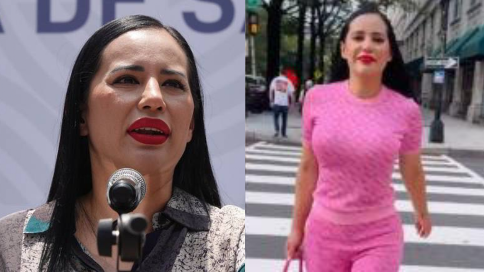 Sandra Cuevas se pasea por calles de EU Sandra Cuevas se pasea por calles de EU