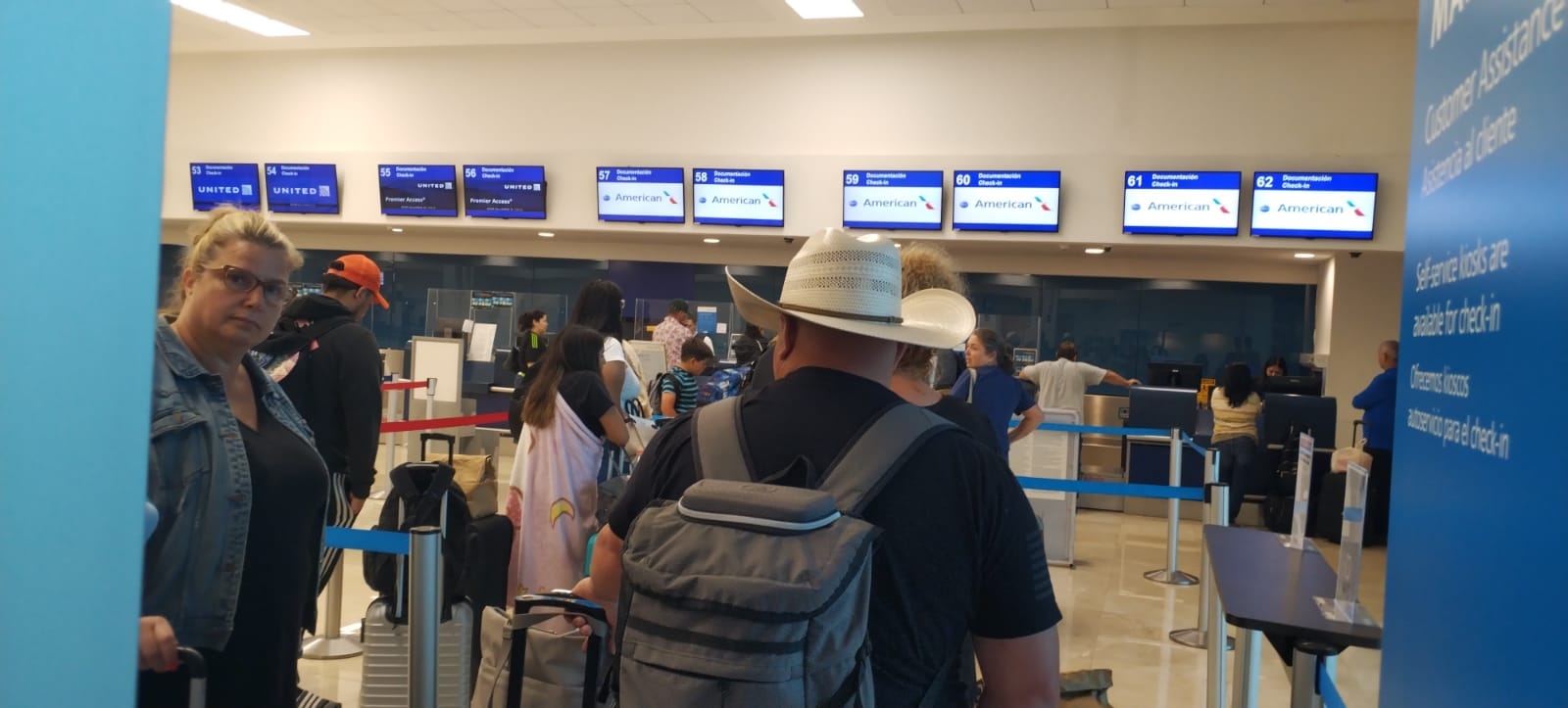 Se registra gran movilización de pasajeros este martes