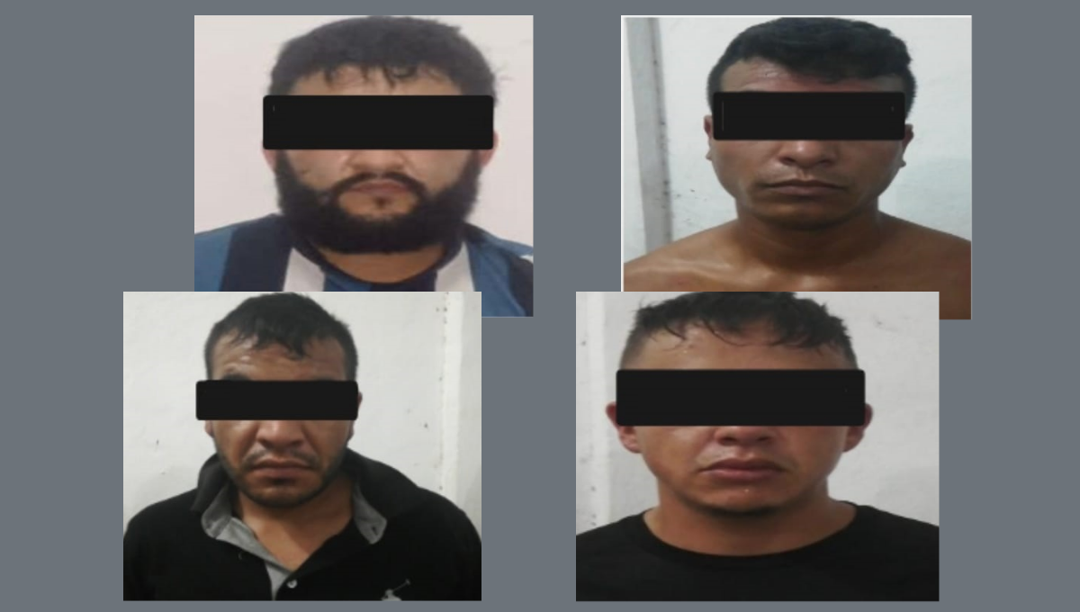Tenían armas de fuego, cartuchos útiles y droga