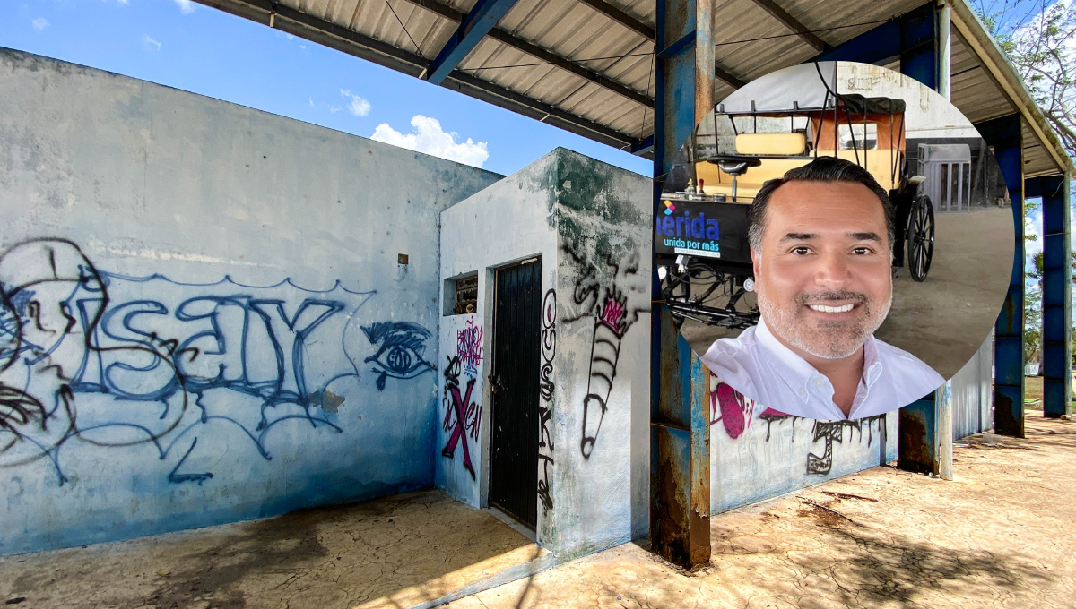 El Palacio Municipal de Chablekal sigue sin atención y la unidad deportiva en pésimas condiciones