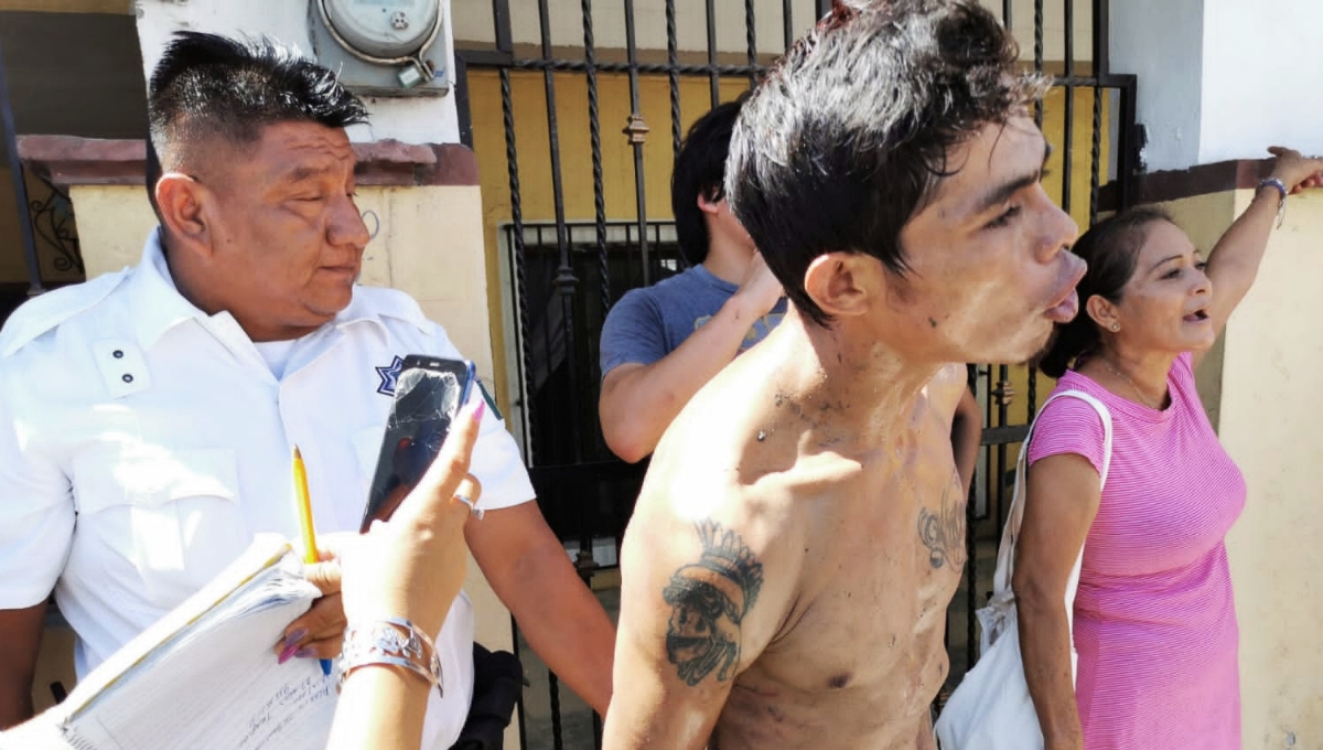 El hombre portaba unos tenis y gafas del dueño de la casa a la cual ingresó a robar horas antes