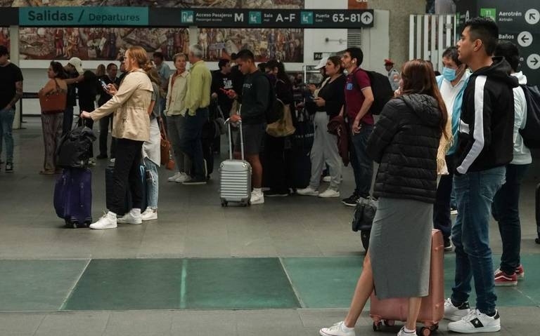 Fuga de gas provoca conato de incendio en Terminal 2 del Aeropuerto de la CDMX