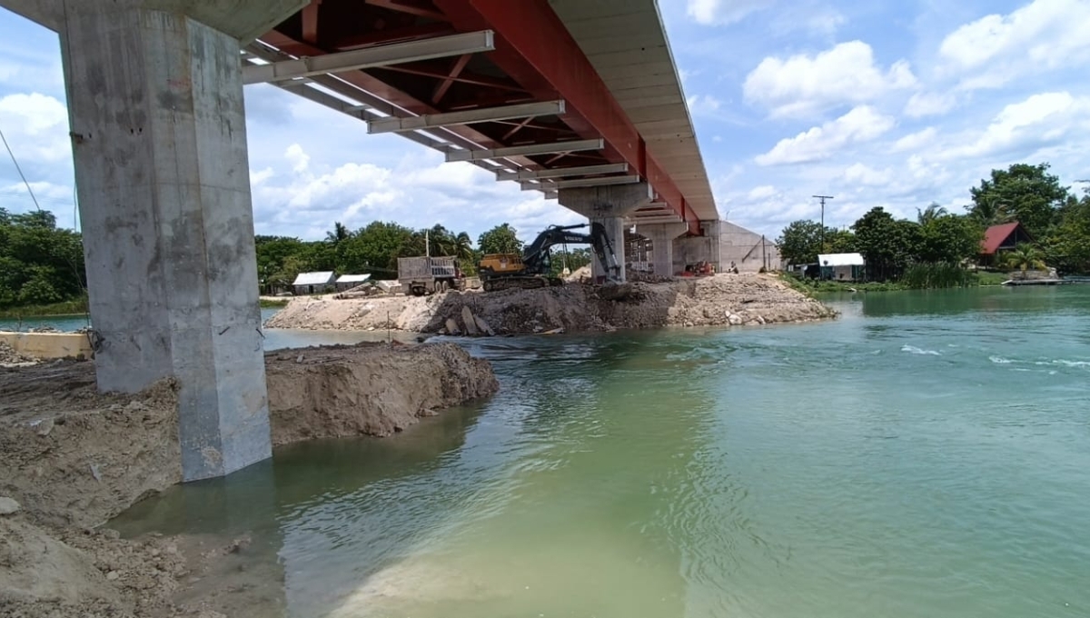 Vecinos de Candelaria se muestran asombrados del viaducto, ya que el municipio no había tenido una obra de esa magnitud