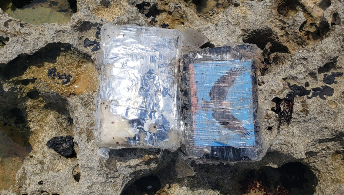 Ya son 127 kilos cocaína que recalan en las playas de Quintana Roo