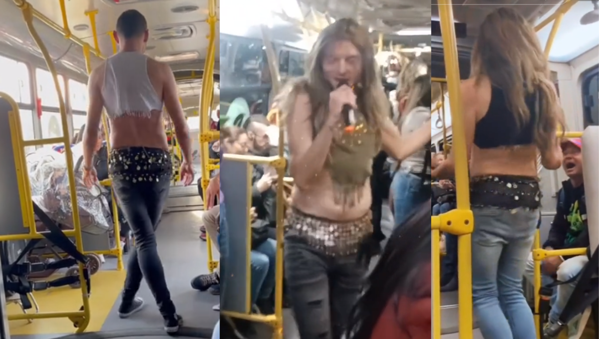 El imitador de Shakira es conocido en Bogotá. Foto: Especial