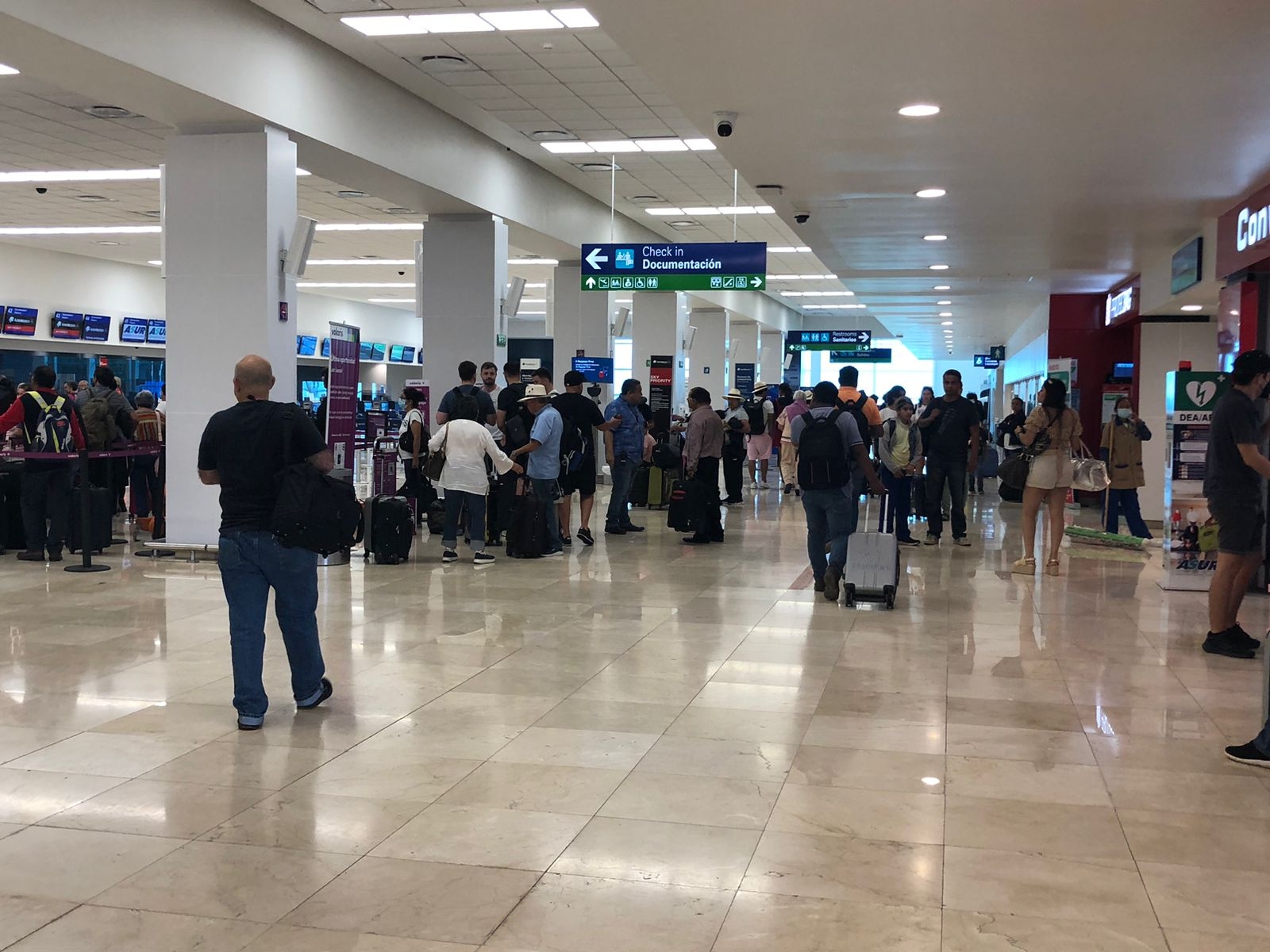 No hay retrasos en vuelos en el aeropuerto de Mérida