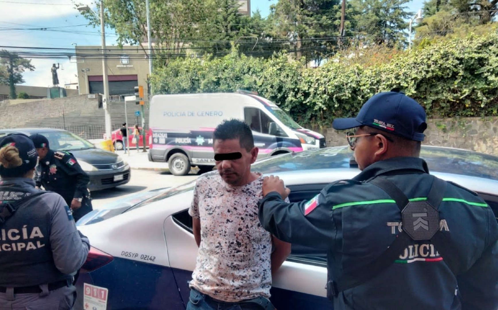 El hombre fue puesto a disposición de la Fiscalía de Edomex El hombre fue puesto a disposición de la Fiscalía de Edomex