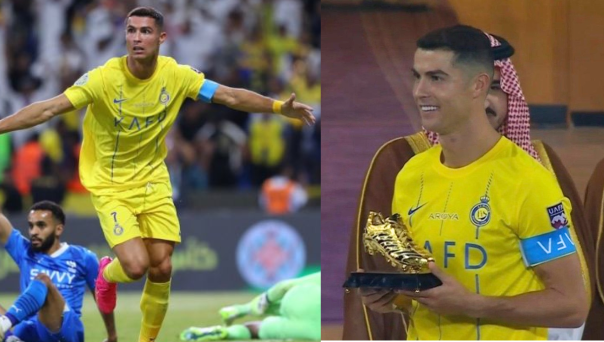 Cristiano se corona en Arabia con el Al- Nassr y consigue la Bota de Oro