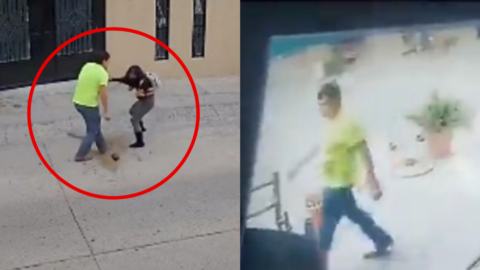 Captan en video a hombre que asesinó a Milagros Monserrat Captan en video a hombre que asesinó a Milagros Monserrat