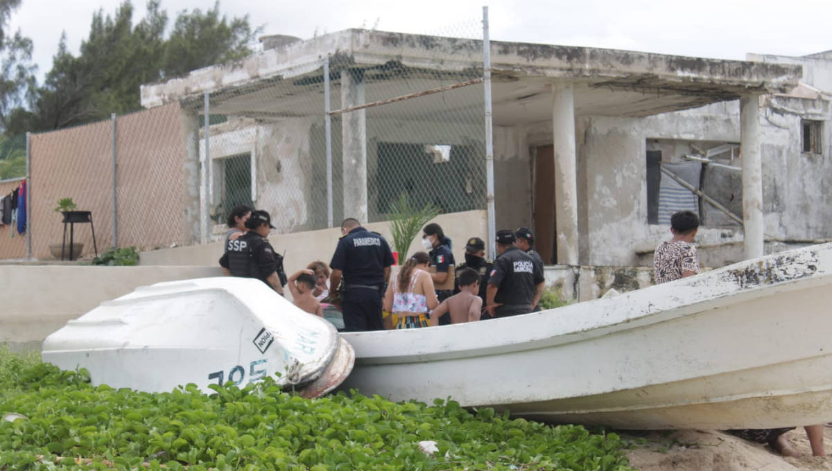 El menor fue atendido por paramédicos de la SSP Yucatán