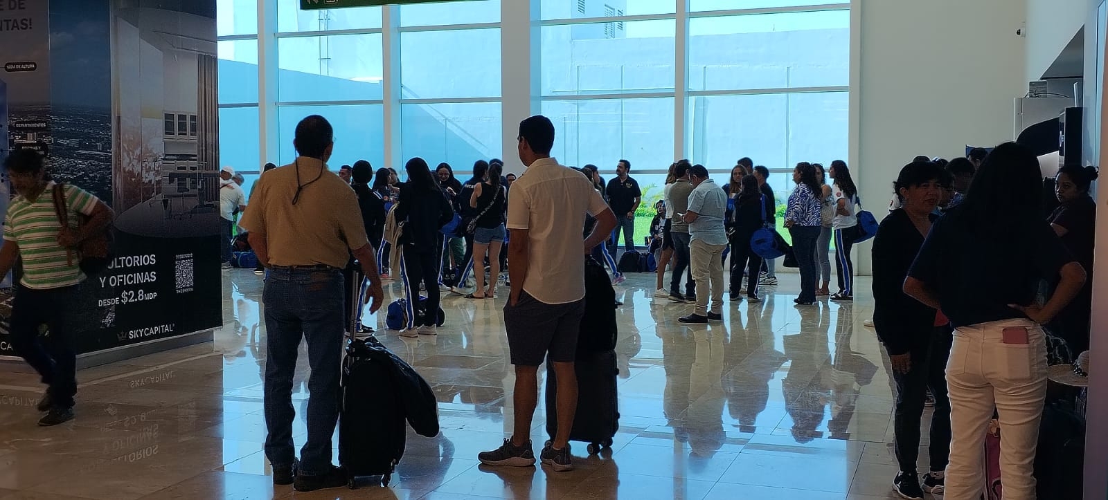 Se registra gran movilización de pasajeros este lunes