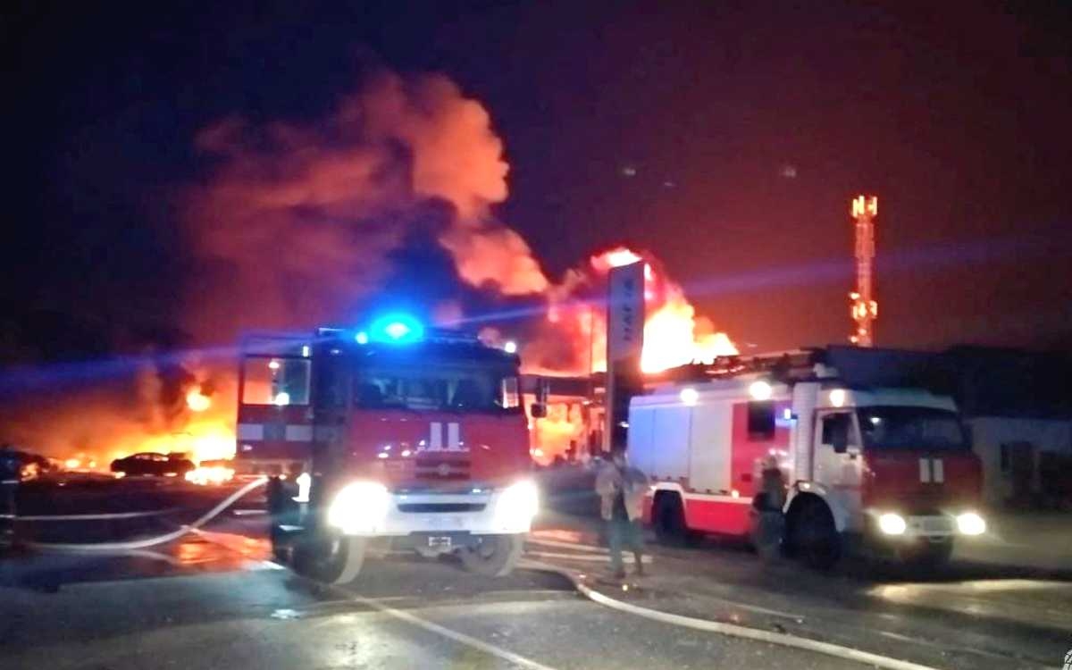 Aumenta cifra de muertes por explosión de gasolinera en Rusia