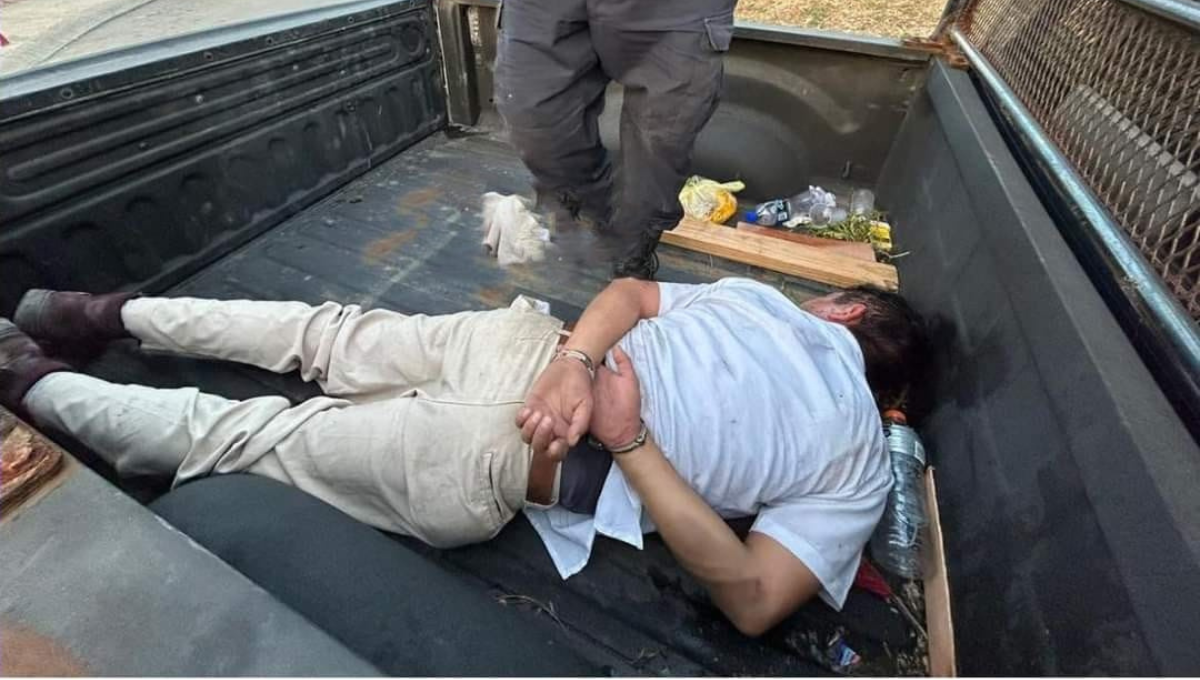 El hombre fue detenido por policías de tránsito de Cancún El hombre fue detenido por policías de tránsito de Cancún
