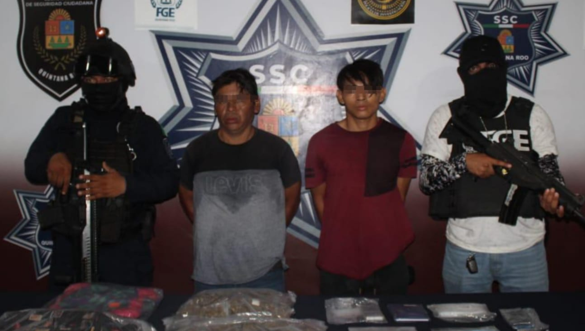 Los hombres intentaron escapar al ver a la Policía Los hombres intentaron escapar al ver a la Policía