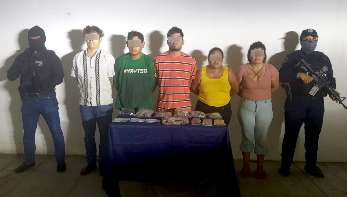 Los presuntos narcomenudistas intentaron darse a la fuga