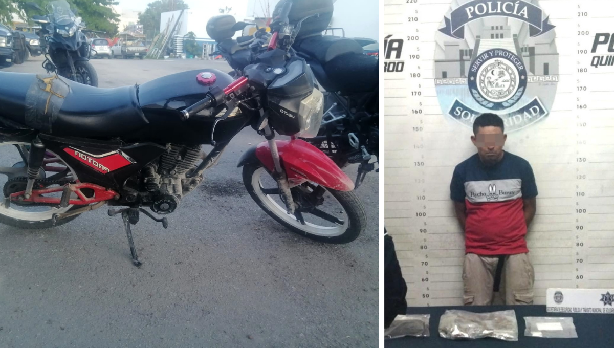 El hombre tenía en su posesión dosis de marihuana y cocaína