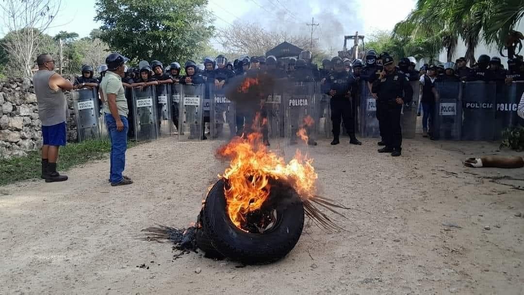 El terreno fue asegurado legalmente por la FGE Yucatán