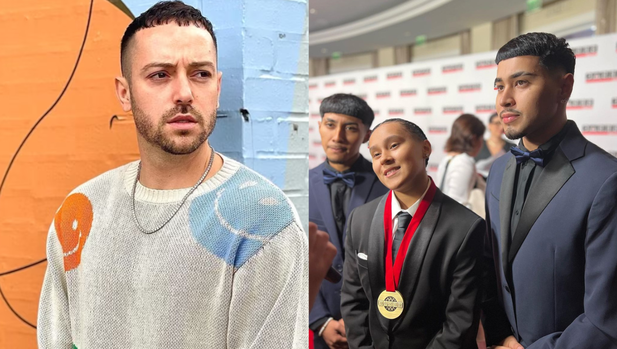 Pee Wee asegura que es mejor arroparlos. Foto:Especial