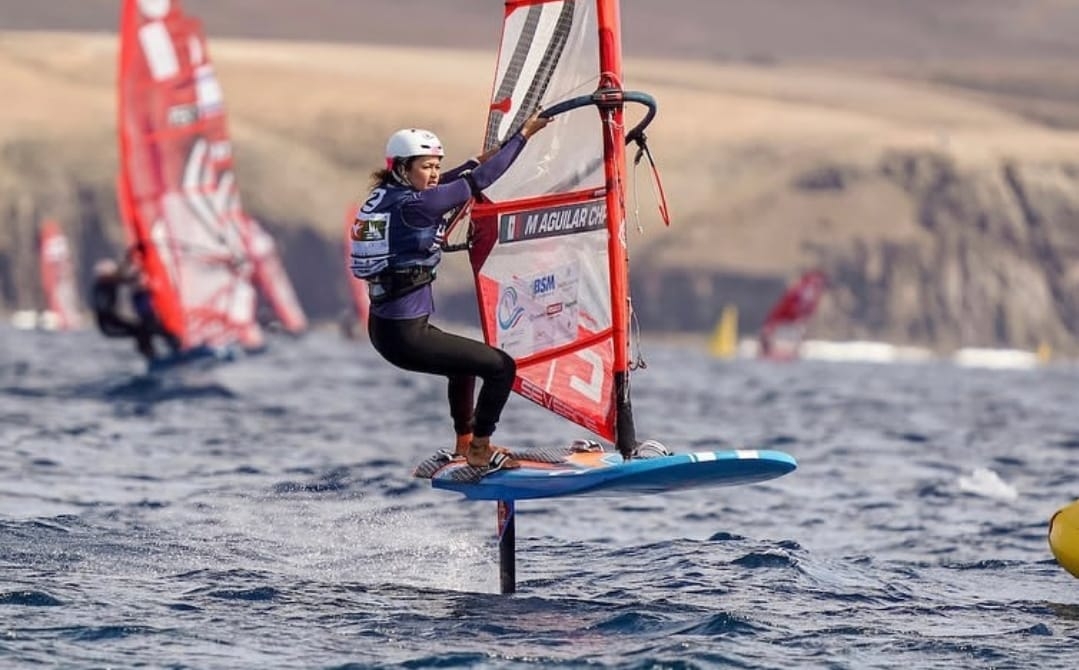 Mariana Aguilar obtuvo su plaza a los Juegos Olímpicos de París 2024 en la disciplina de Vela Mariana Aguilar obtuvo su plaza a los Juegos Olímpicos de París 2024 en la disciplina de Vela