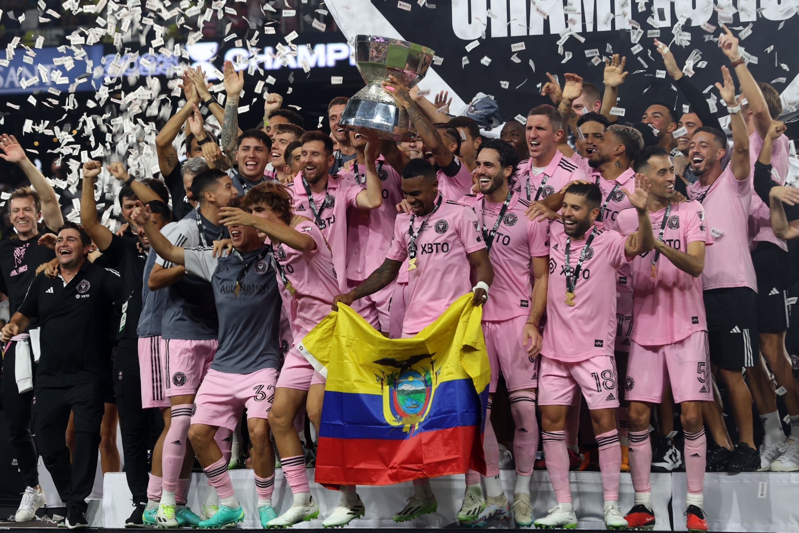 Lionel Messi e Inter de Miami ganan su primer título juntos al coronarse en Leagues Cup
