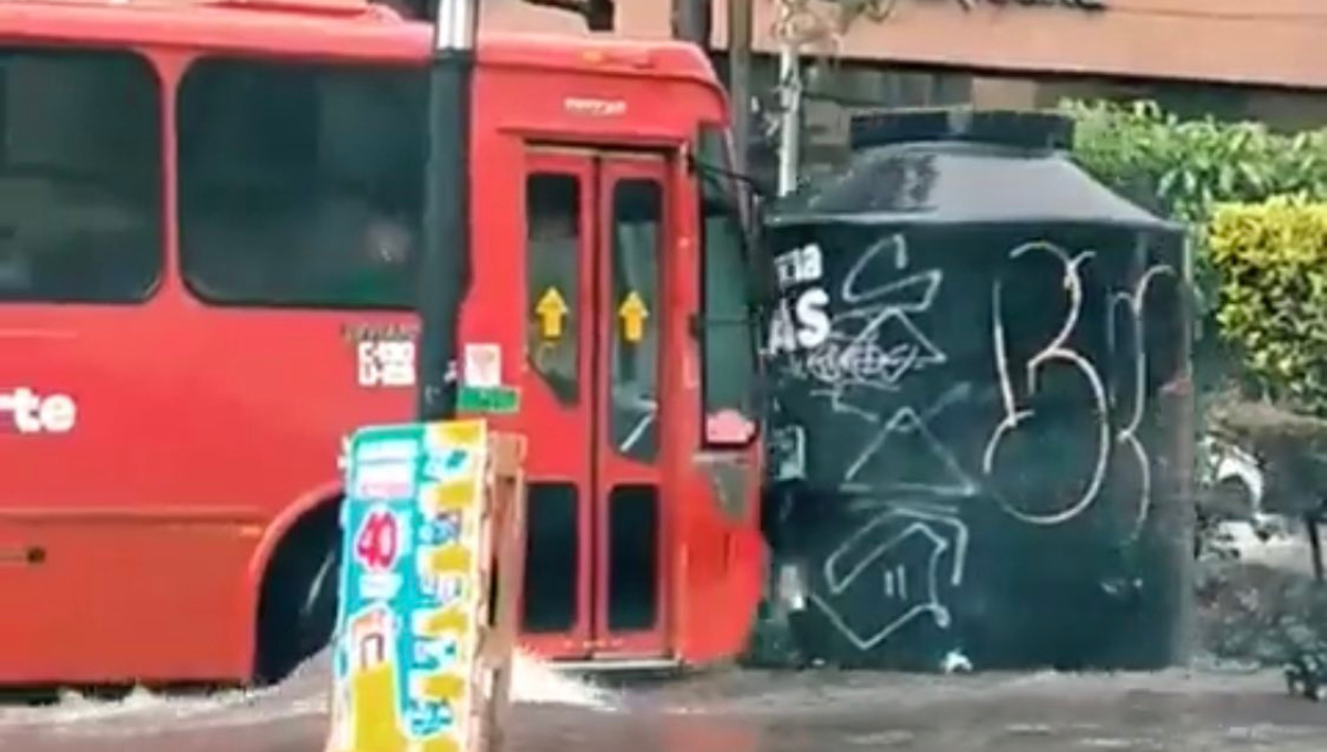 No se reportaron lesionados y daños mayores tras este incidente No se reportaron lesionados y daños mayores tras este incidente