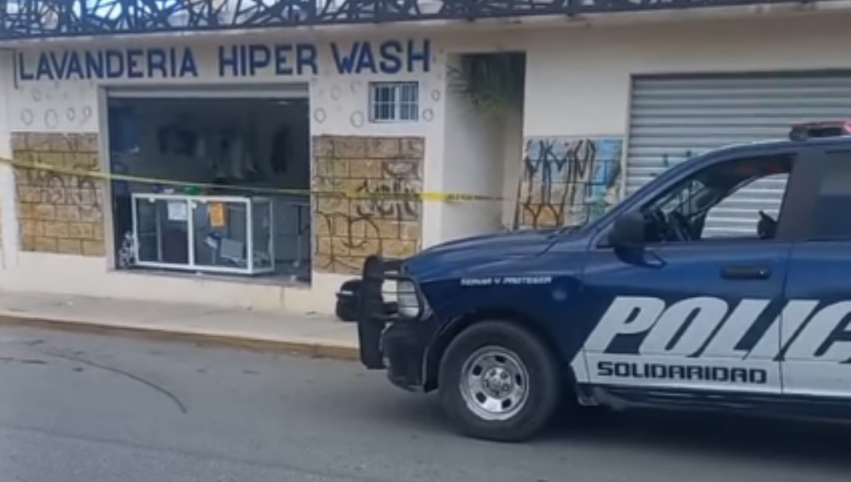 El lugar se encontraba vacío al momento del ataque armado El lugar se encontraba vacío al momento del ataque armado
