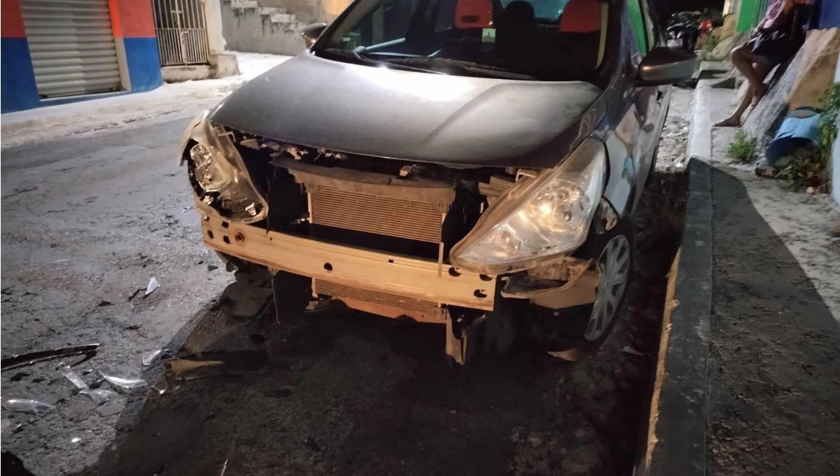 A pesar de la persecución, no se pudo dar con el responsable del accidente