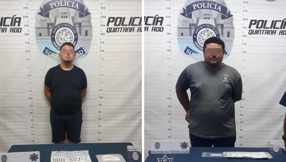 Los detenidos fueron puestos a disposición de la Fiscalía General del Estado