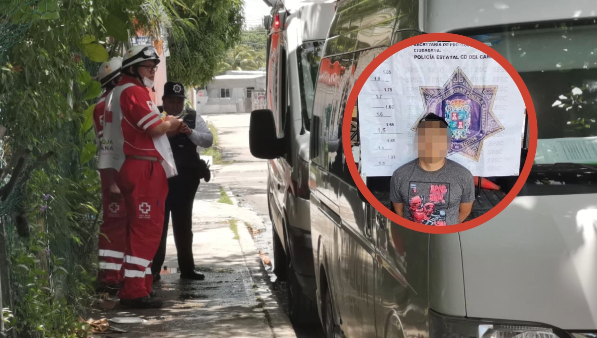 Los vecinos detuvieron su huida y lo golpearon al tratar de esconderse